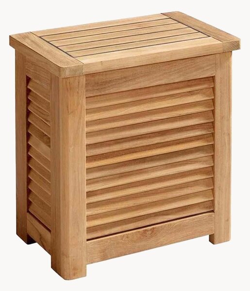 Scatola portaoggetti in legno di teak fatta a mano Lago