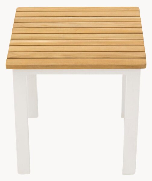 Tavolino da giardino con piano in legno di teak Mexico