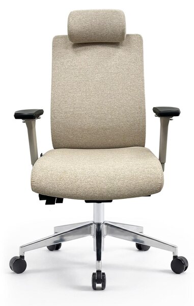 JAN NOWAK Sedia da ufficio ergonomica in beige chiaro VECTOR
