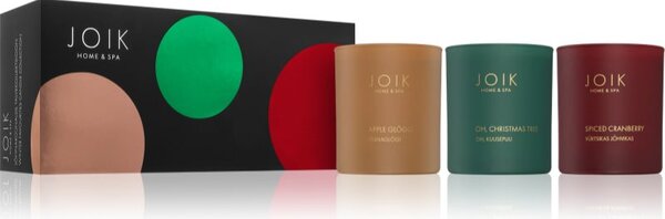 JOIK Home & Spa Christmas Selection candela profumata confezione regalo