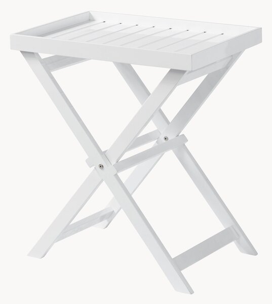 Tavolo da giardino pieghevole con vassoio rimovibile Glossy