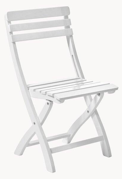 Sedia da giardino pieghevole in legno di mogano Clarish