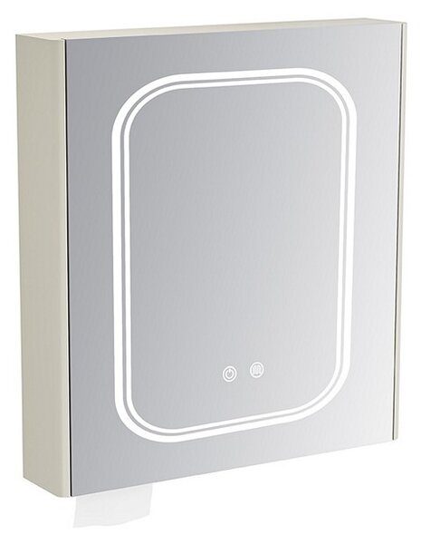 Mobile bagno 60 cm lavabo integrato e specchio contenitore | KAM-SM60 - KAMALU