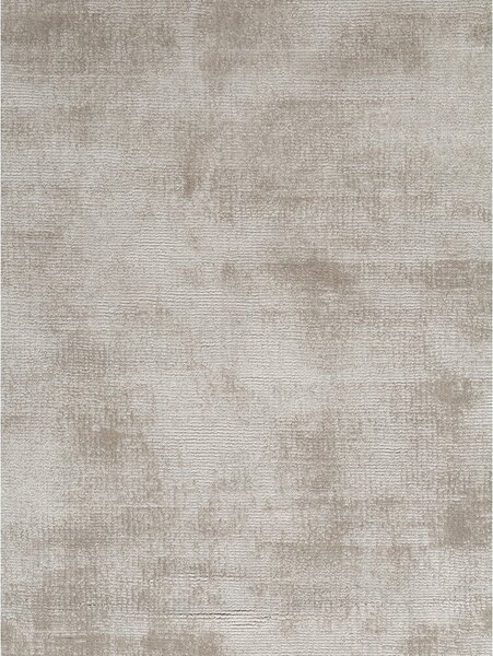 Tappeto grigio in viscosa tessuto a mano 200x300 cm Noemi – Vikosa