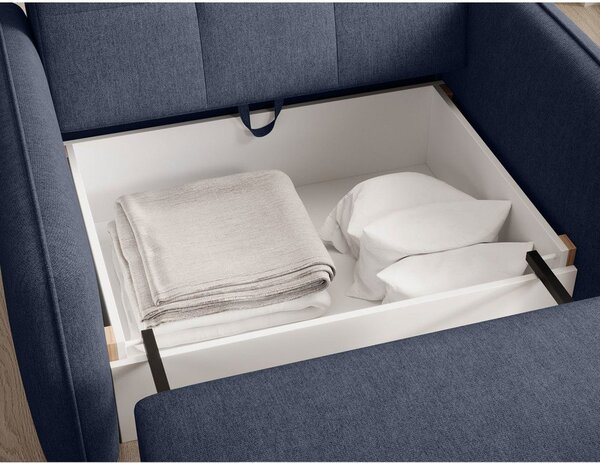 Poltrona blu scuro Laine – ELTAP