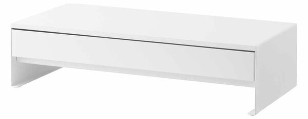 Supporto per monitor bianco in metallo Tower – YAMAZAKI