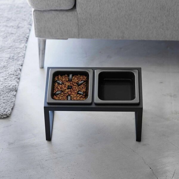 Set di ciotole con supporto in ceramica per animali domestici Nooks – YAMAZAKI