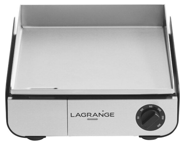 Piastra elettrica da 1750 w con piastra in acciaio inox da 35x40 cm Lagrange 219201