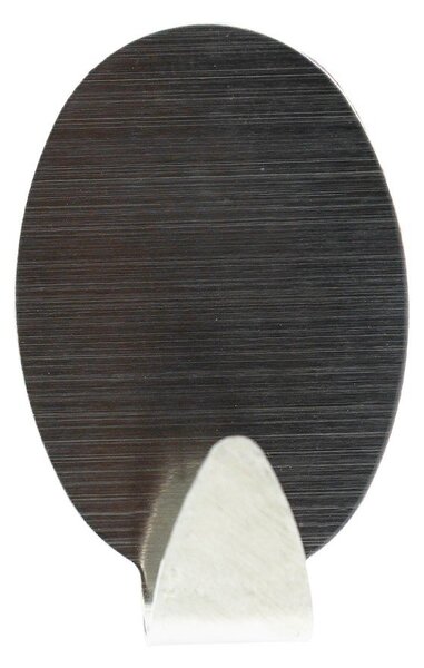 Set di ganci senza foratura neri/argentati in metallo 4 pz Fixeo – douceur d'intérieur