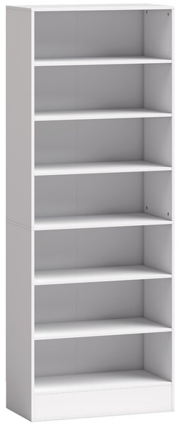 HOMCOM Scarpiera con Ripiani Regolabili, Porta Fino a 21 Paia, Bianco | Aosom Italy