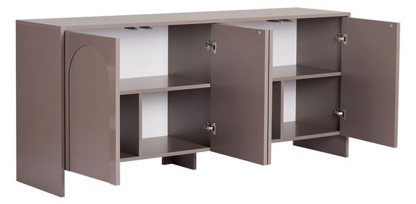 Credenza grigio tortora 180x80x45 cm Arlen – Kalune Design