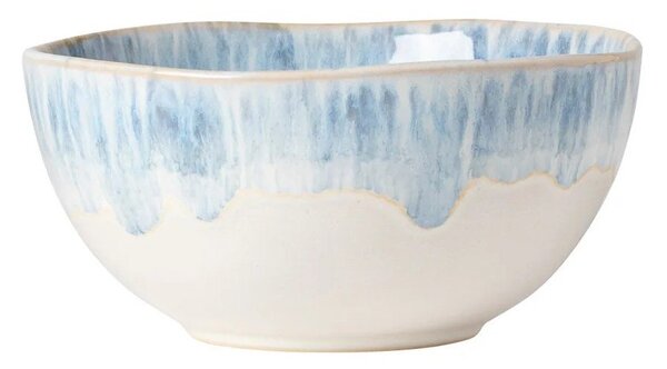 Ciotola in gres azzurro-bianco ø 16 cm Brisa - Costa Nova