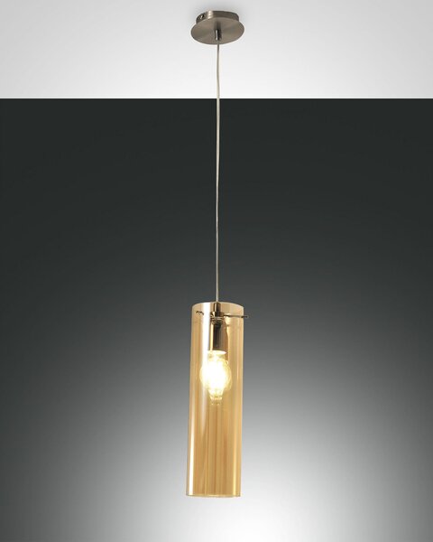 Fabas Luce Lampada a sospensione per cucina con strutta in alluminio in  stile moderno Lodge - 60W