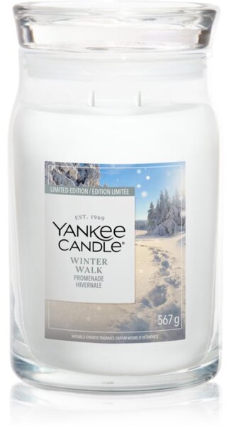 Yankee Candle Winter Walk candela profumata 567 g