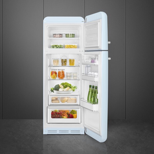 Smeg Frigorifero Doppia Porta Capacit 298 Litri Classe energetica C Raffreddamento No Frost colore Blu - FAB30RPB6