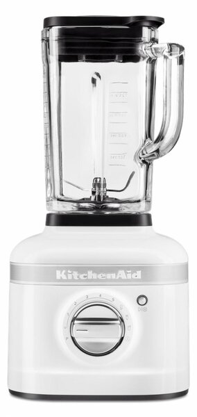 KITCHENAID Frullatore da Tavolo con Bicchiere Capacit 1,4 L Potenza 1200 W 5 Velocit Tritaghiaccio colore Bianco - Blender K400