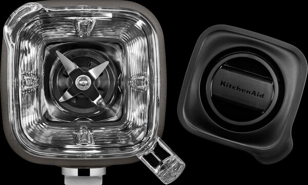 KITCHENAID Frullatore da Tavolo con Bicchiere Capacit 1,4 L Potenza 1200 W 5 Velocit Tritaghiaccio colore Grigio - Blender K400