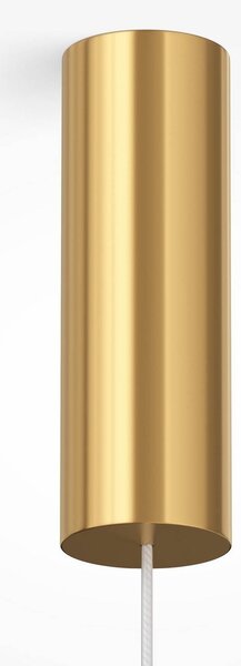 Maytoni Lampada LED a sospensione AMULET, 28 x 57 cm, color oro, AMULET, Ottone / Oro, Soggiorno / Sala da pranzo, Metallo, Moderno