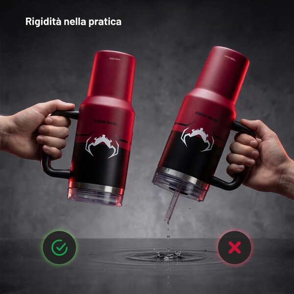 Tazza termica con manico rossa Diablo Bloody Mary