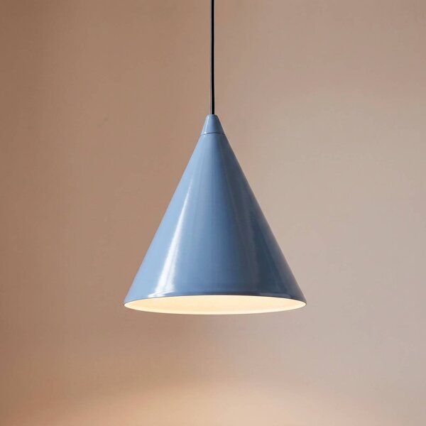 Lampada a sospensione Form ALDEX, dimmerabile, Blu, Soggiorno / Sala da pranzo, Metallo, Lampada a sospensione