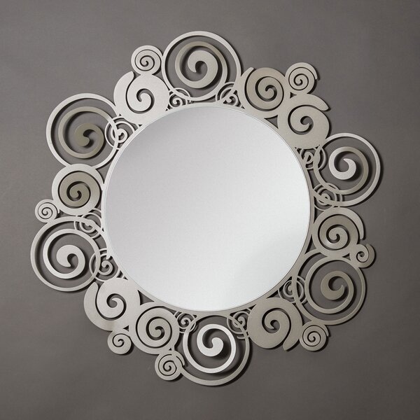 Arti e Mestieri Specchio da parete moderno in metallo - Orfeo