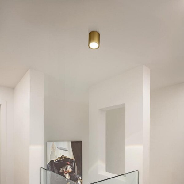 Plafoniera SLV, Oculus, dimmerabile, Dorato / Ottone, Soggiorno, Alluminio, Moderno