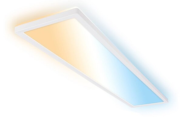 Briloner Pannello LED Tava A, dimmerabile, Bianco / Opale, Studio / Ufficio, Plastica, Moderno, Plafoniera LED