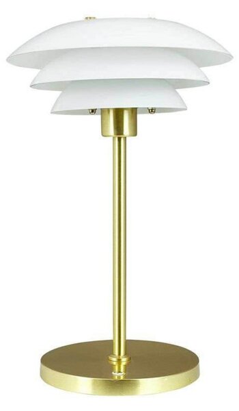 Lampade da tavolo Dyberg Larsen, DL20, dimmerabile, Dorato / Ottone, Camera da letto, Metallo, Design