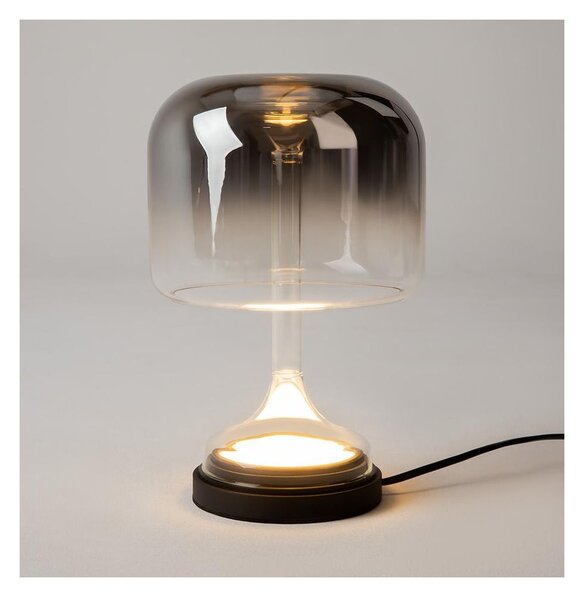 SPIRITO LAMPADA DA TAVOLO LED CON DIFFUSORE IN VETRO SFUMATO 3 COLORI LUCE 3000K DIMMERABILE MODERNO