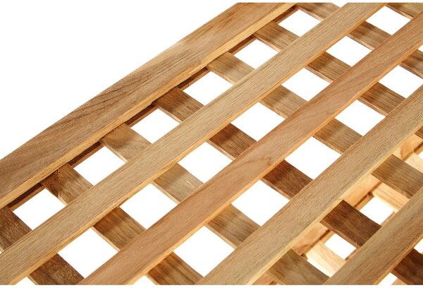 Scarpiera di colore naturale in noce massiccio – Premier Housewares