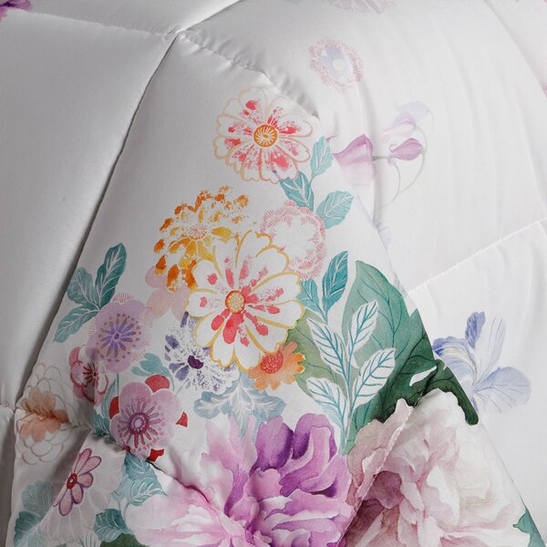 Trapunta In Cotone Italian Fashion Matrimoniale Caleffi Floreale Caleffi