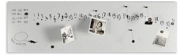 Design Object Lavagna magnetica con calendario con magneti inclusi per foto  e appunti KROK 2