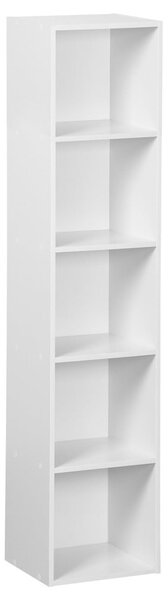 Libreria bianca 30x24x132 cm Cube – Casa Selección