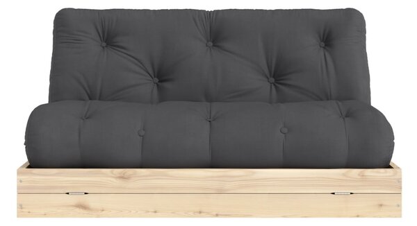 Divano grigio scuro allungabile 145 cm Flip – Karup Design