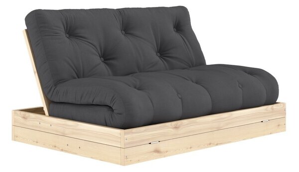 Divano grigio scuro allungabile 145 cm Flip – Karup Design