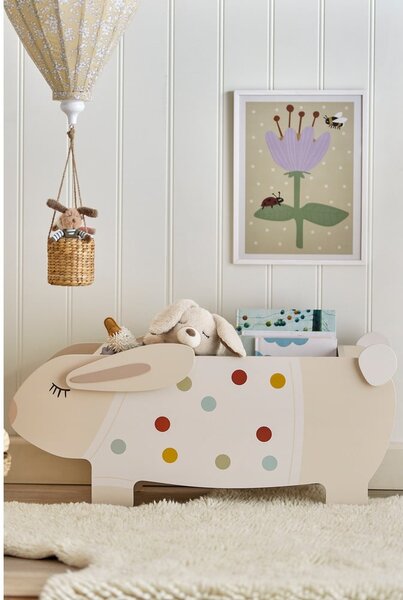 Libreria per bambini color crema 87x38x32 cm Villja – Bloomingville Mini