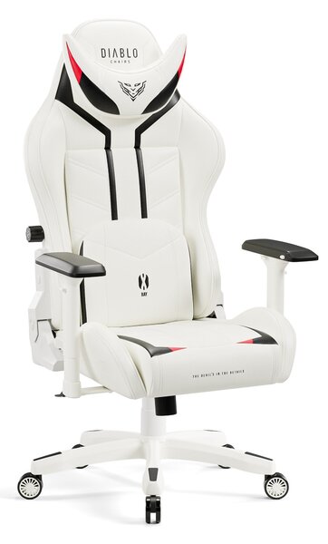Sedia da gaming Diablo X-Ray 2.0 Normal Size: Bianco/Nero