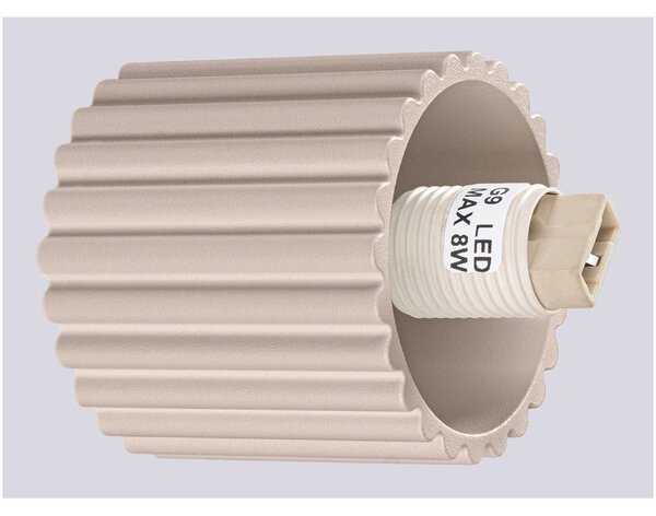 Lampada da parete grigio tortora Orbital – Sollux