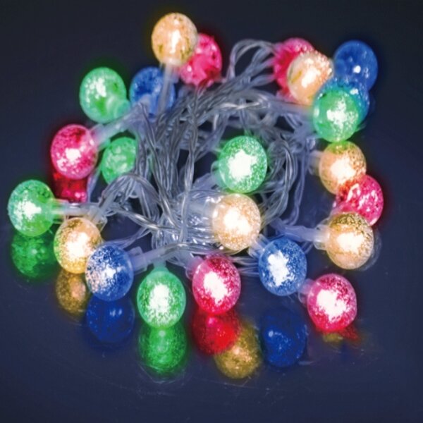 Aigostar - Catena luminosa LED da esterno per Natale 50 LED/8 funzioni 8 m IP44 multicolore