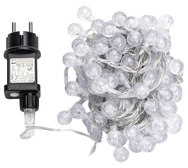 Aigostar - Catena luminosa natalizia per esterni 100xLED/8 funzioni 13m IP44 multicolore