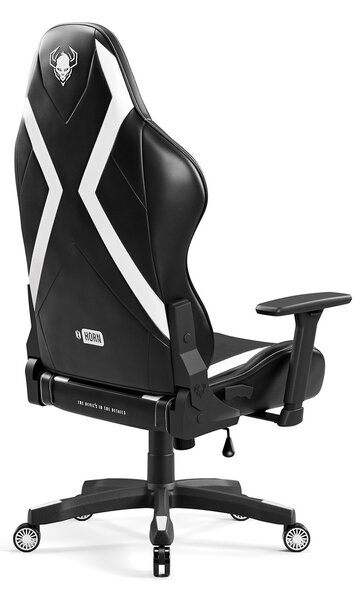 Sedia da gaming Diablo X-Horn 2.0 Normal Size, Nero-Bianco