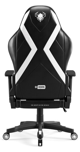 Sedia da gaming Diablo X-Horn 2.0 Normal Size, Nero-Bianco