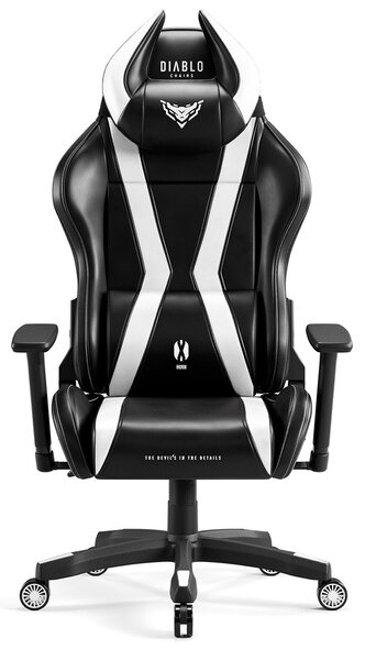 Sedia da gaming Diablo X-Horn 2.0 King Size: Nero-Bianco