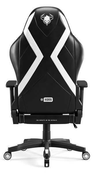 Sedia da gaming Diablo X-Horn 2.0 King Size: Nero-Bianco