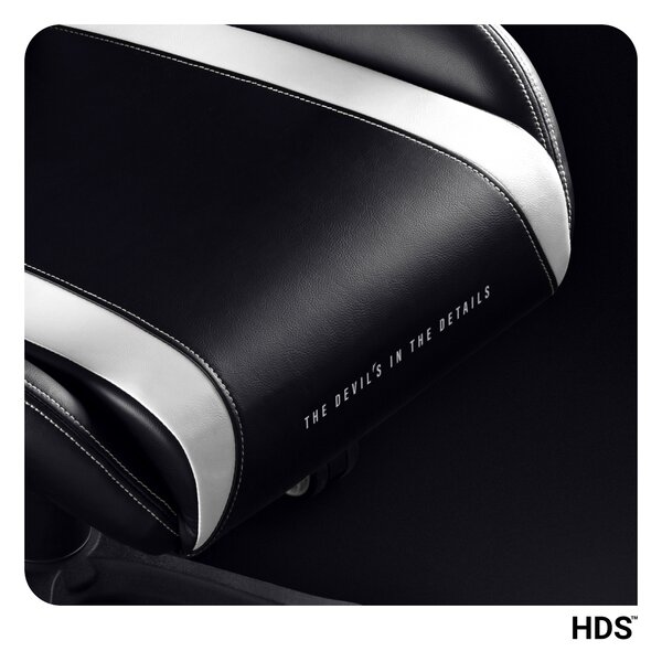 Sedia da gaming Diablo X-Horn 2.0 King Size: Nero-Bianco
