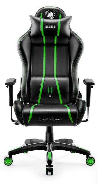 Sedia da gaming Diablo X-One 2.0 Normal Size: Nero-verde