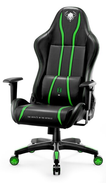 Sedia da gaming Diablo X-One 2.0 Normal Size: Nero-verde