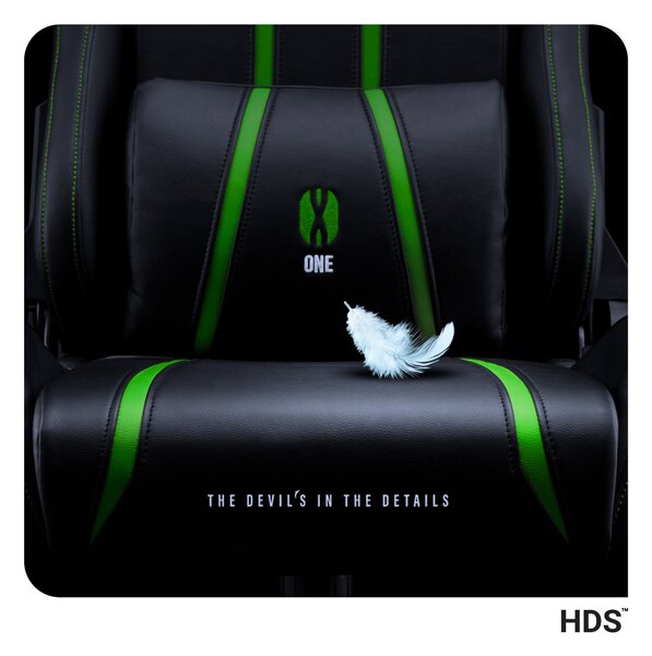 Sedia da gaming Diablo X-One 2.0 Normal Size: Nero-verde