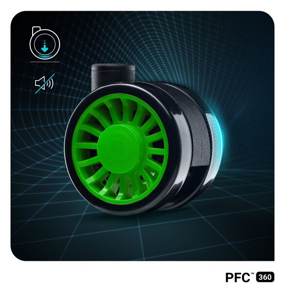 Sedia da gaming Diablo X-One 2.0 Normal Size: Nero-verde