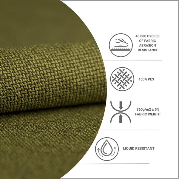 Letto matrimoniale imbottito verde con spazio contenitivo e rete 180x200 cm Noto - Maison de Rêve